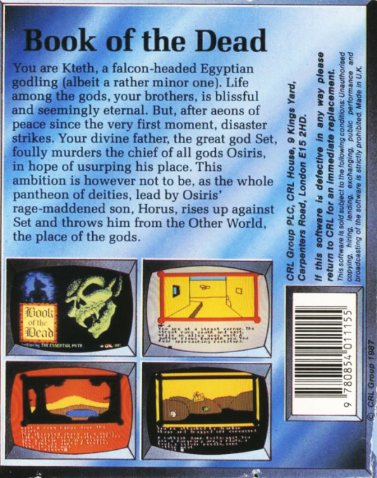 Book Of The Dead - Dos