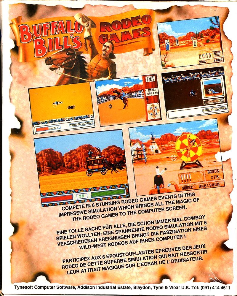 Buffalo Bill's Rodeo Games dos