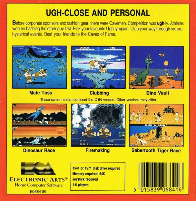 Caveman Ugh-Lympics - Dos