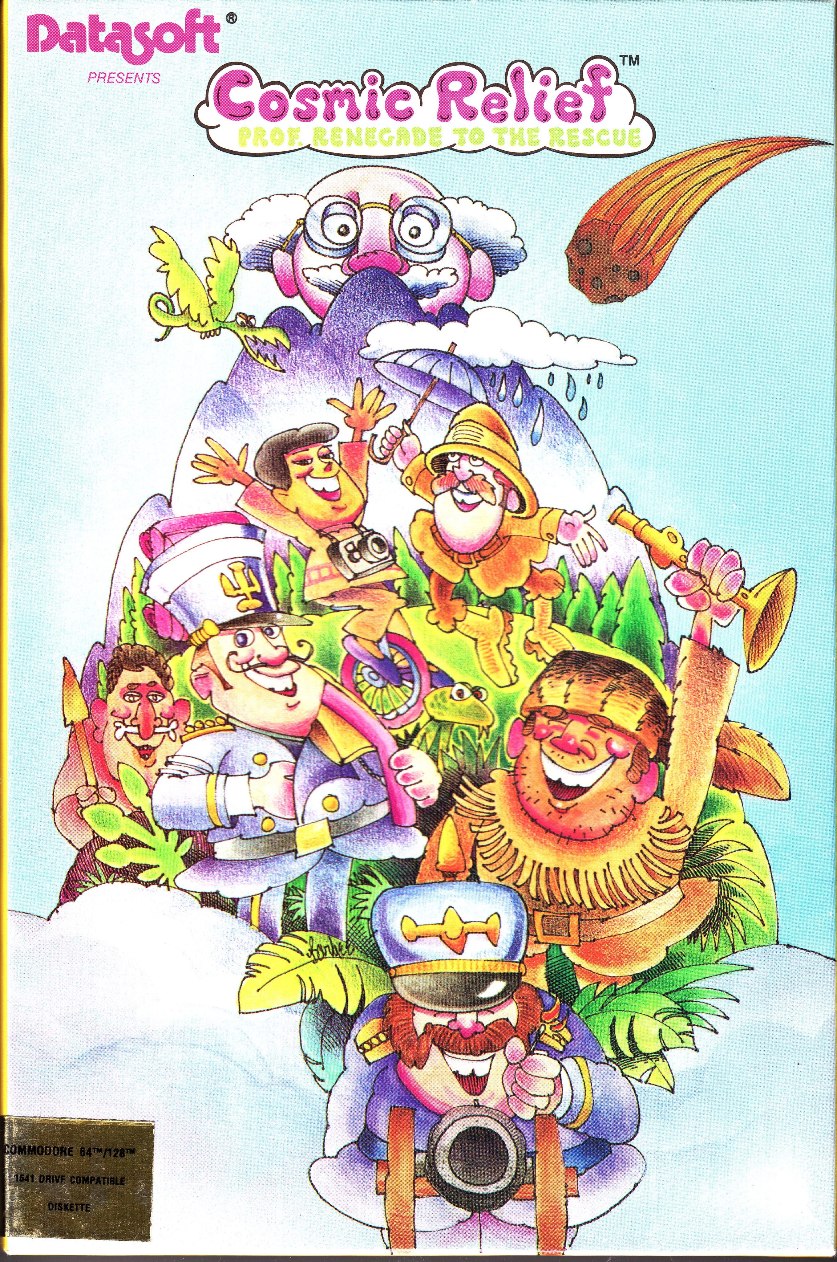 Cosmic Relief : Prof. Renegade to the Rescue
