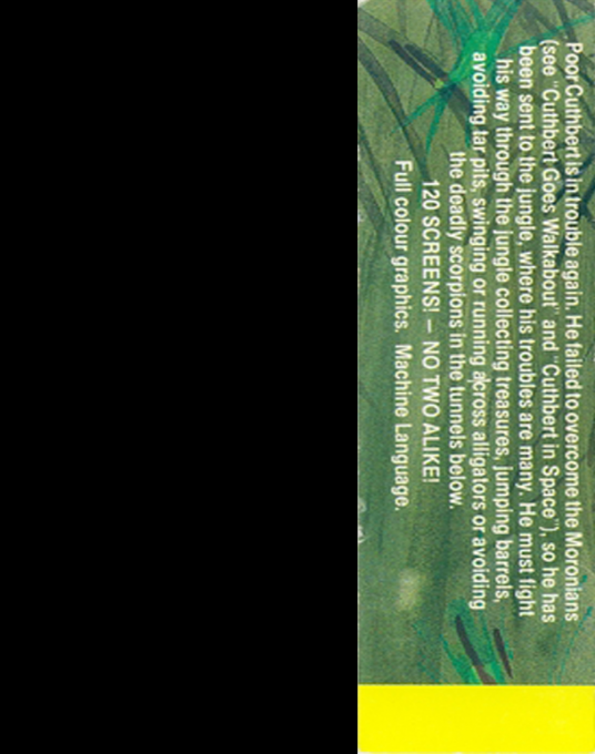 Cuthbert in the Jungle - Dos