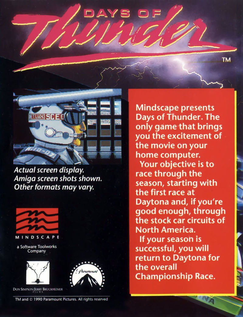 Days of Thunder - Dos