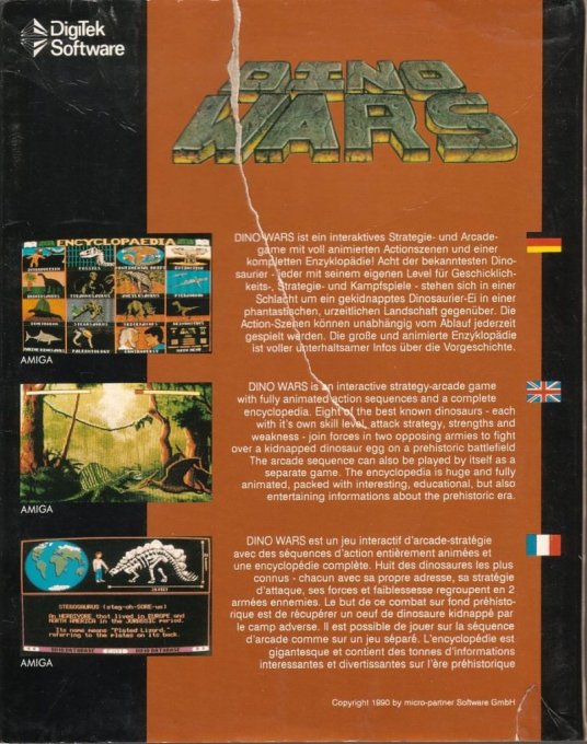 Dino Wars - Dos
