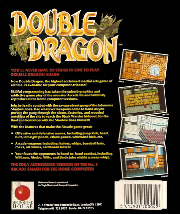 Double Dragon - Dos
