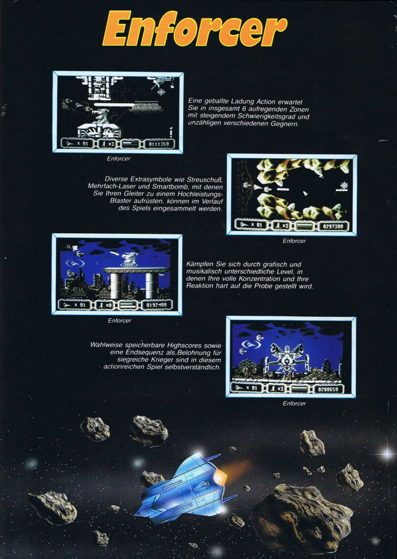 Enforcer : Fullmetal Megablaster - Dos