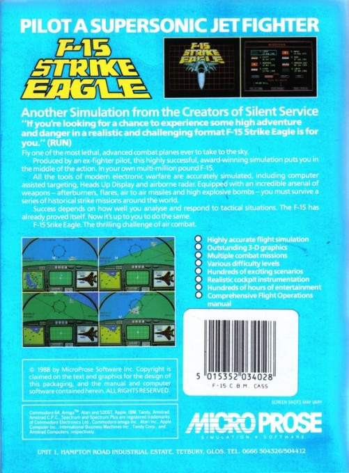 F-15 Strike Eagle - Dos