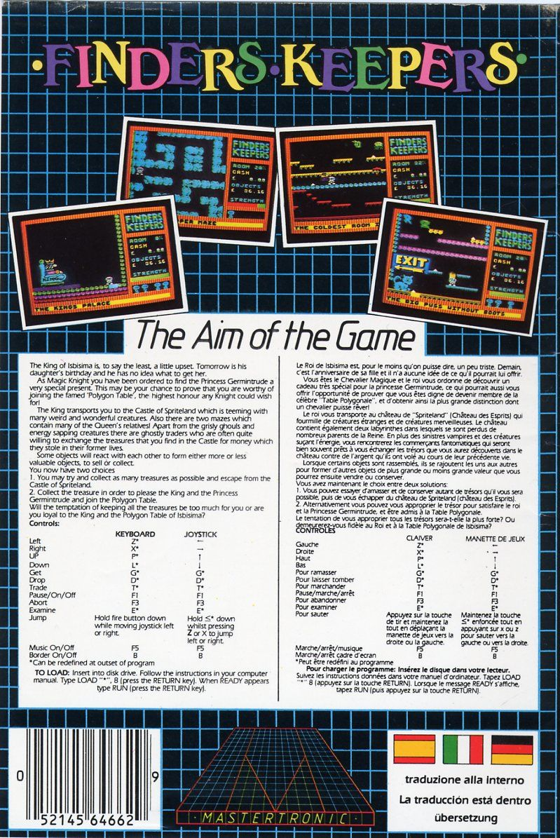 Finders Keepers - Dos