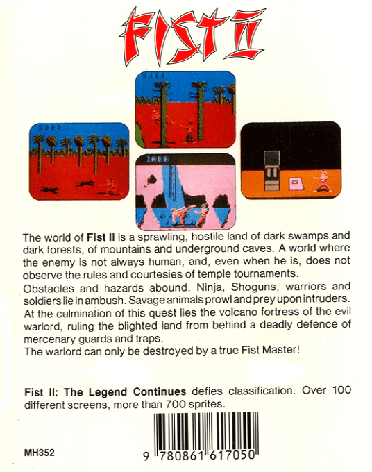 Fist : The Legend Continues - Dos