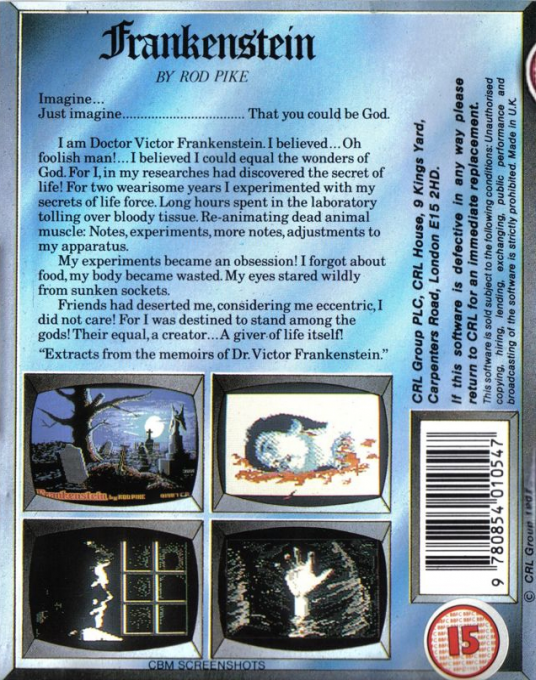 Frankenstein (CRL) - Dos