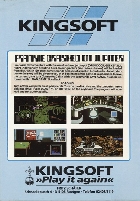 Frankie Crashed on Jupiter - Dos