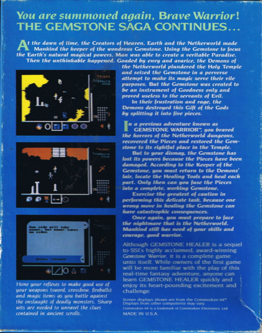 Gemstone Healer - Dos