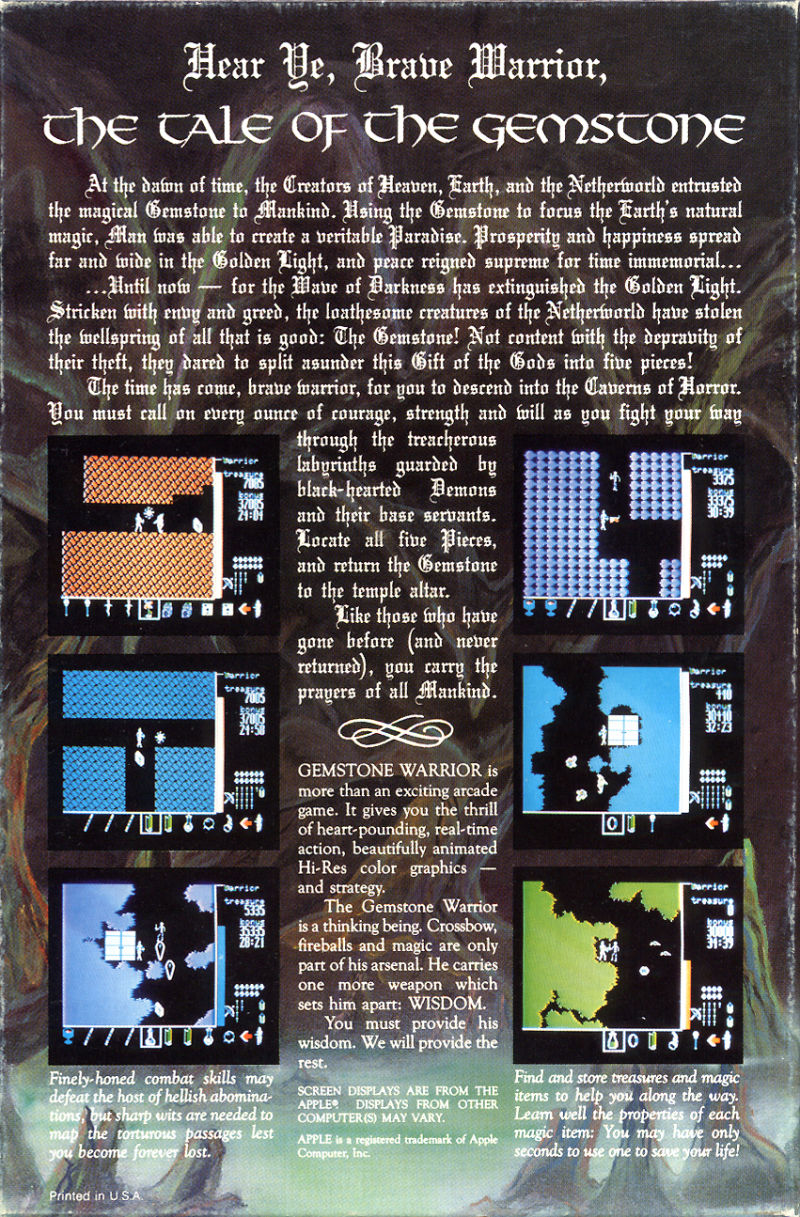 Gemstone Warrior - Dos