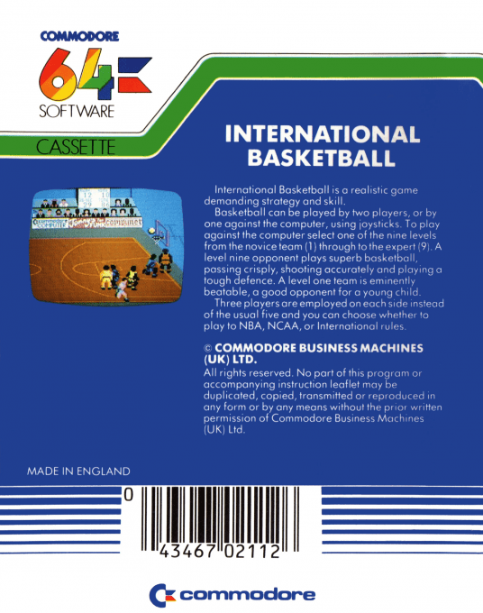 International Basketball - Dos