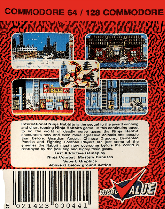 International Ninja Rabbits - Dos
