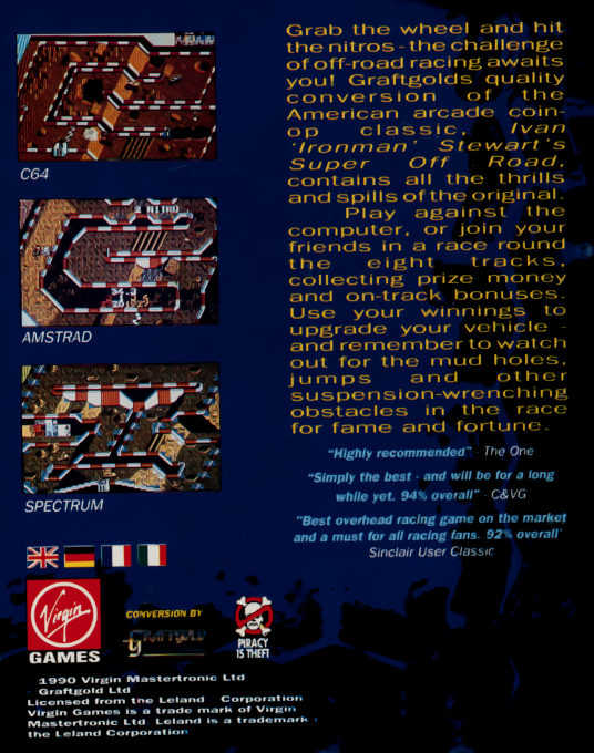 Ivan 'Ironman' Stewart's Super Off Road - Dos