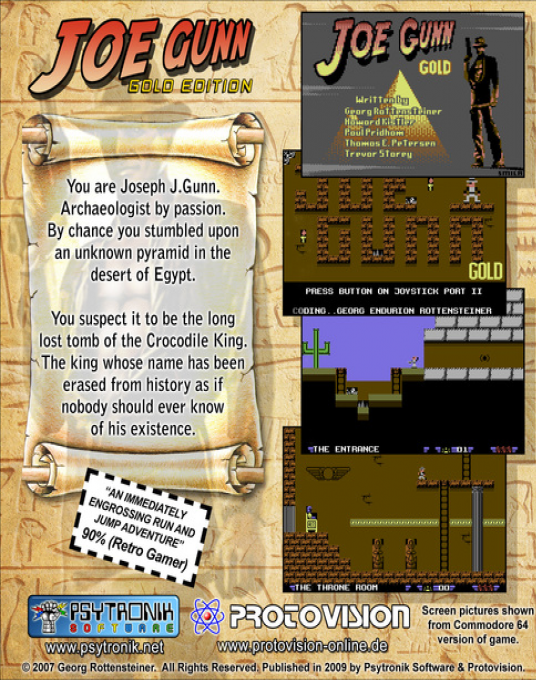 Joe Gunn : Gold Edition - Dos