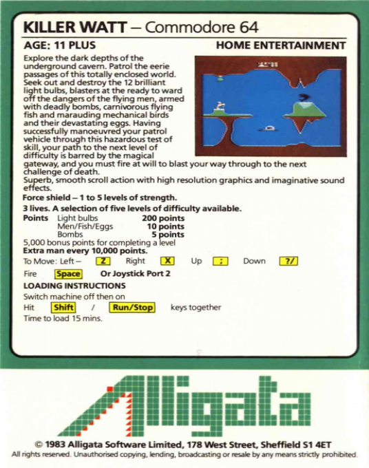 Killer Watt - Dos