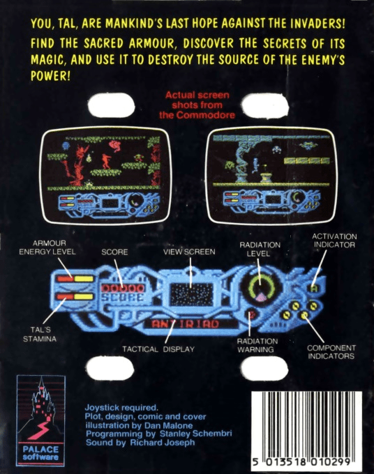 L'Armure sacrée d'Antiriad - Dos