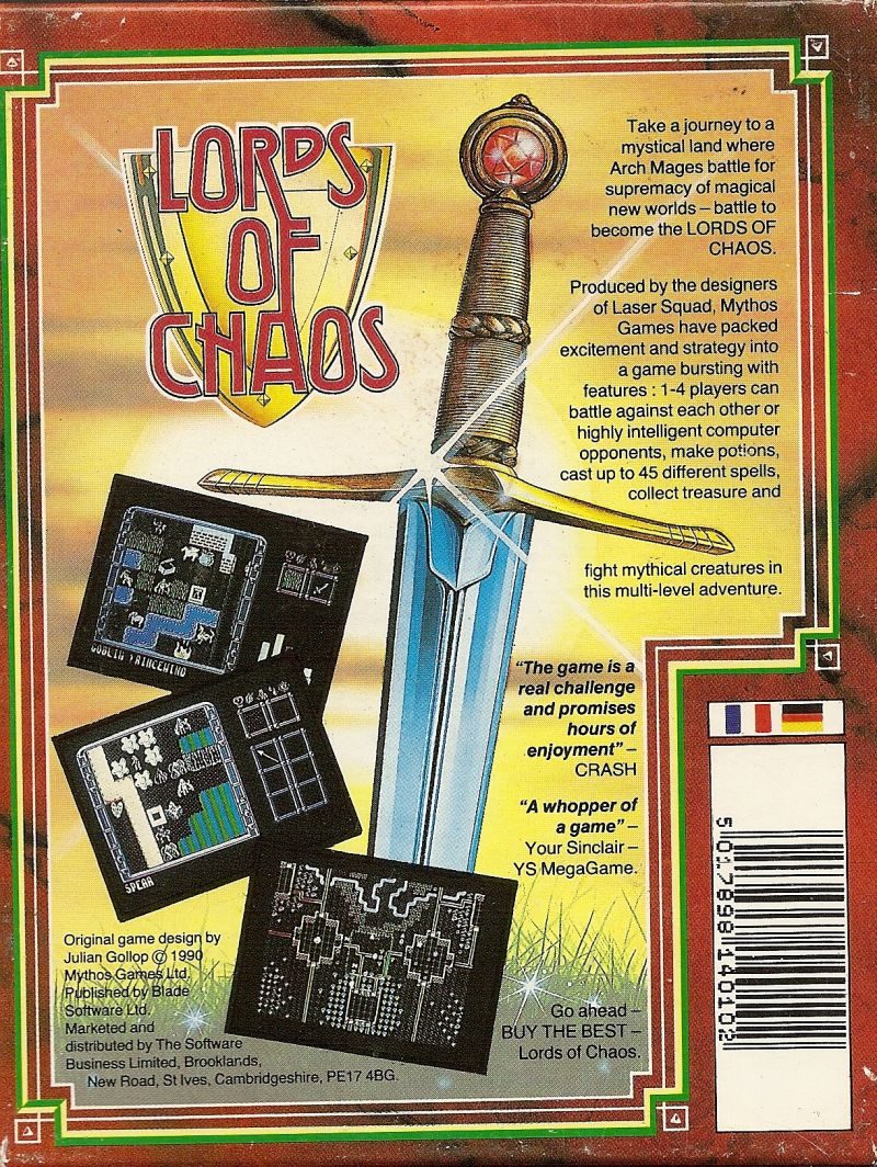 Lords of Chaos - Escape from Zol dos