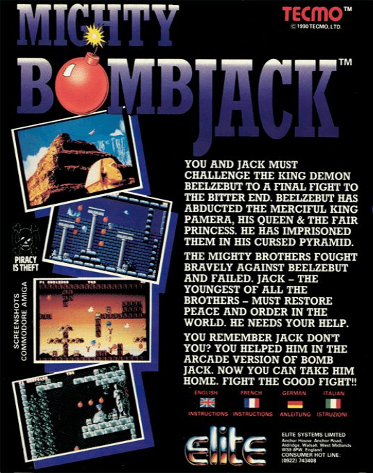 Mighty Bomb Jack dos