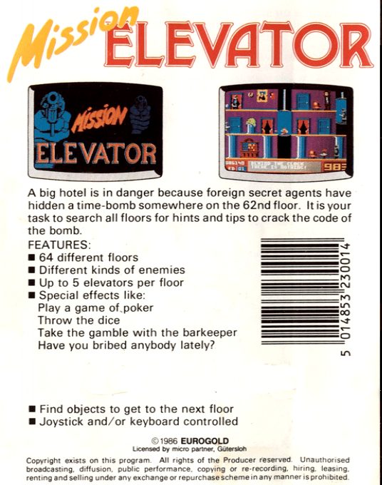Mission Elevator dos