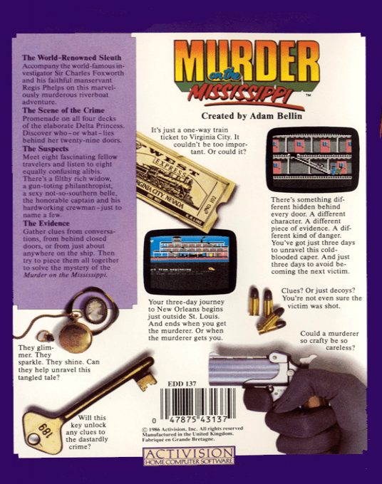 Murder on the Mississippi dos