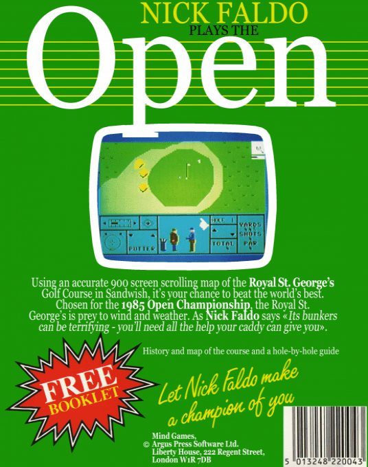 Nick Faldo Golf dos