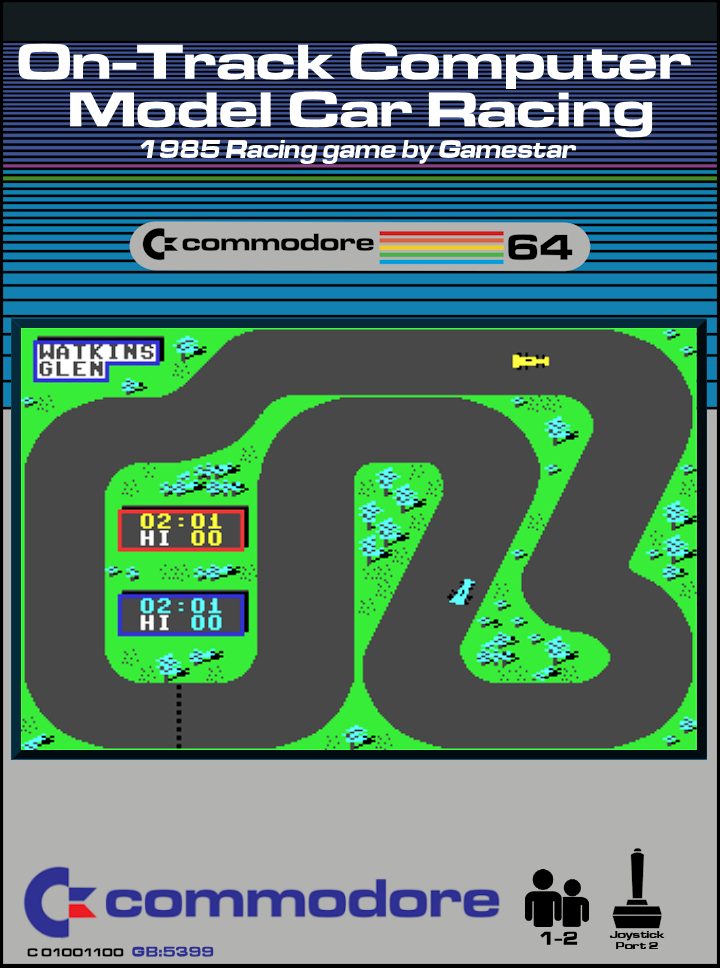 On-track Computer Model Car Racing