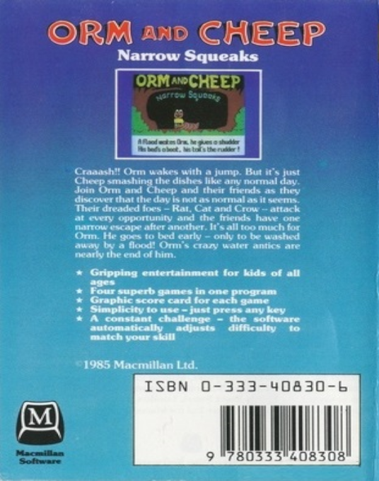 Orm and Cheep : Narrow Squeaks dos