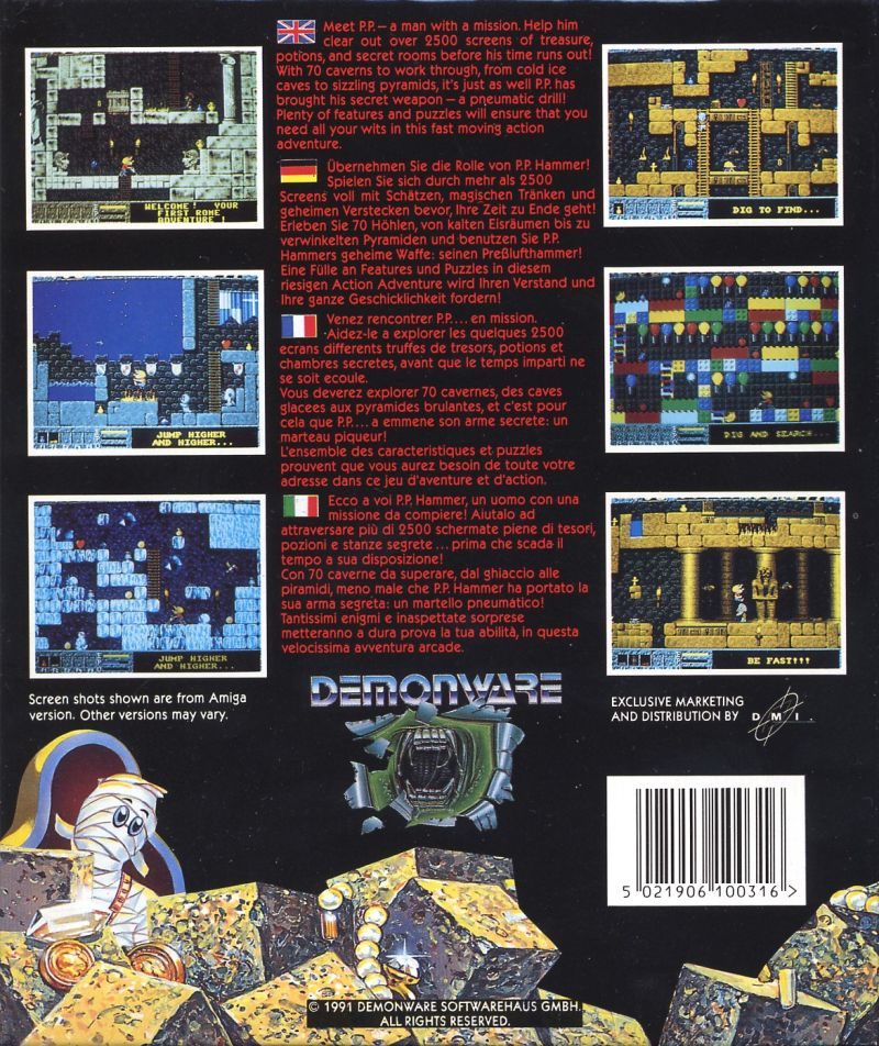 P.P. Hammer and his Pneumatic Weapon dos