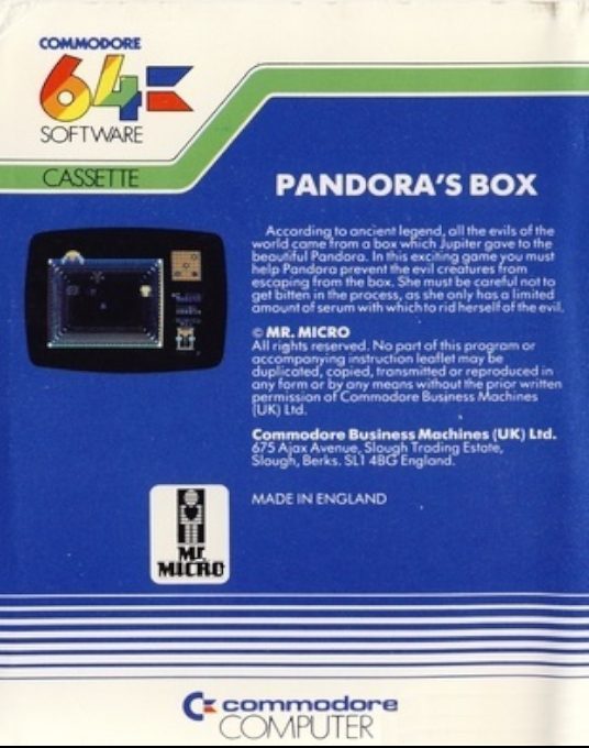 Pandora's Box dos