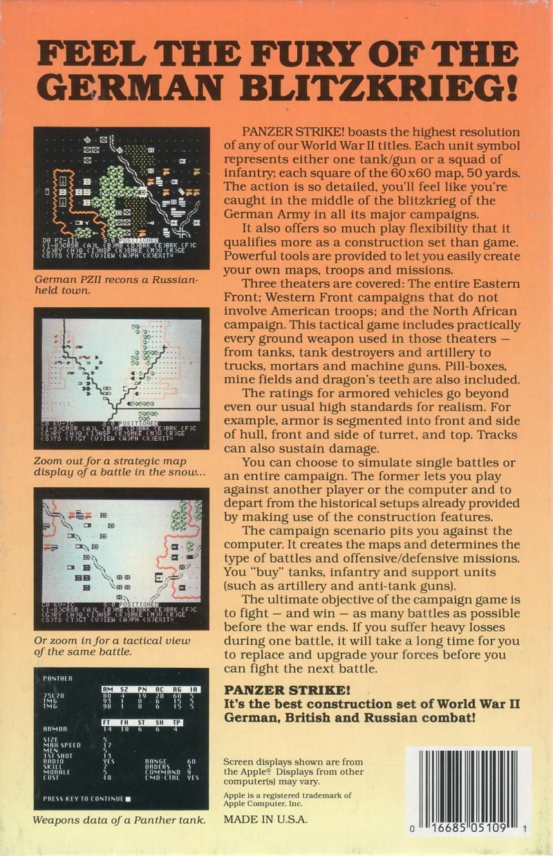 Panzer Strike dos