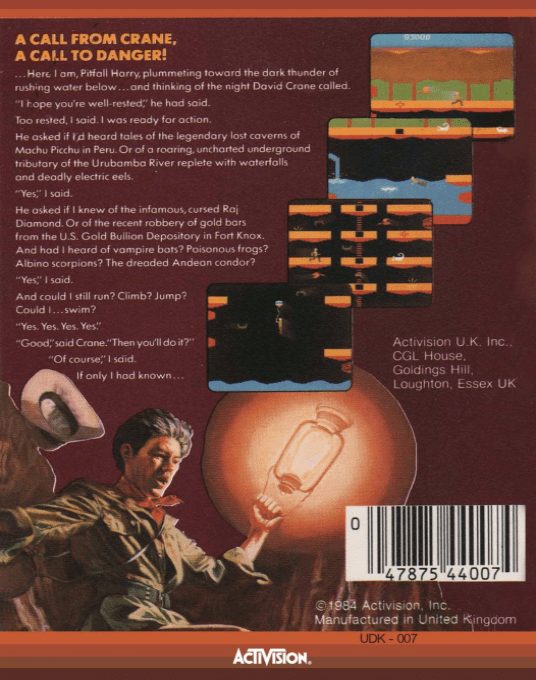 Pitfall II : Lost Caverns dos