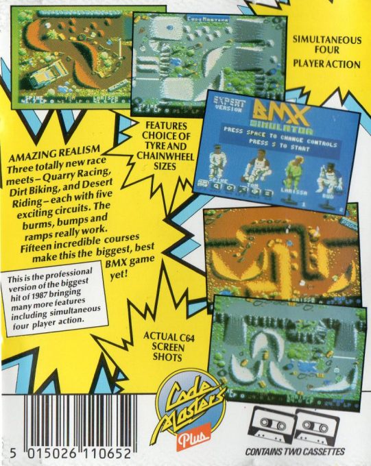 Professional BMX Simulator dos