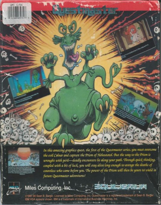 Questmaster I : The Prism of Heheutotol dos