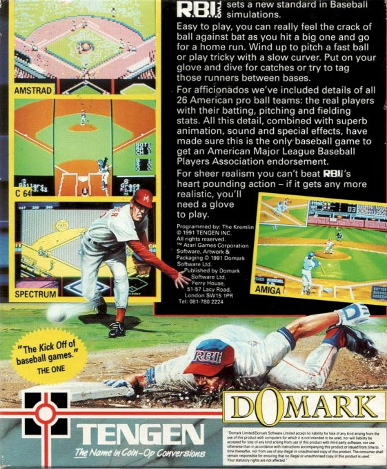R.B.I. Baseball 2 dos