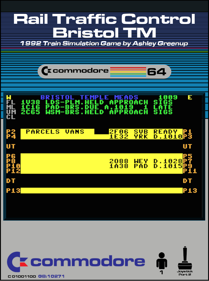 Rail Traffic Control : Bristol TM