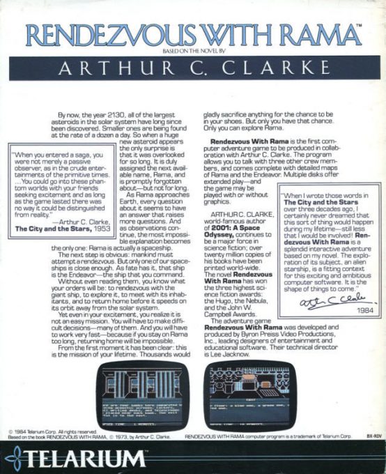 Rendezvous with Rama dos