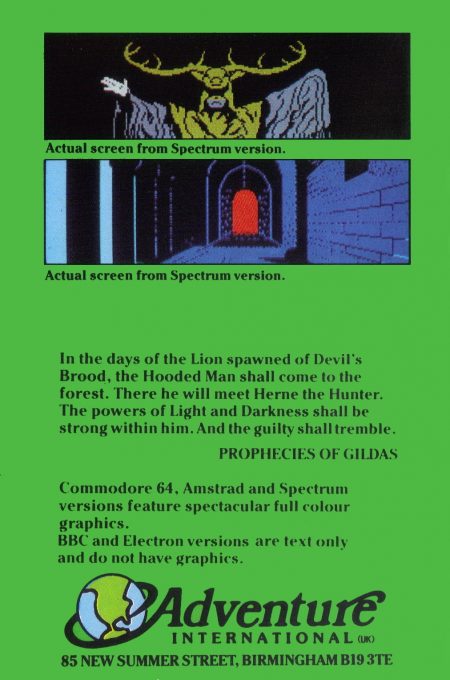 Robin Of Sherwood - The Touchstones Of Rhiannon dos