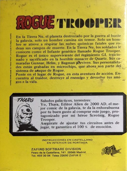 Rogue Trooper dos