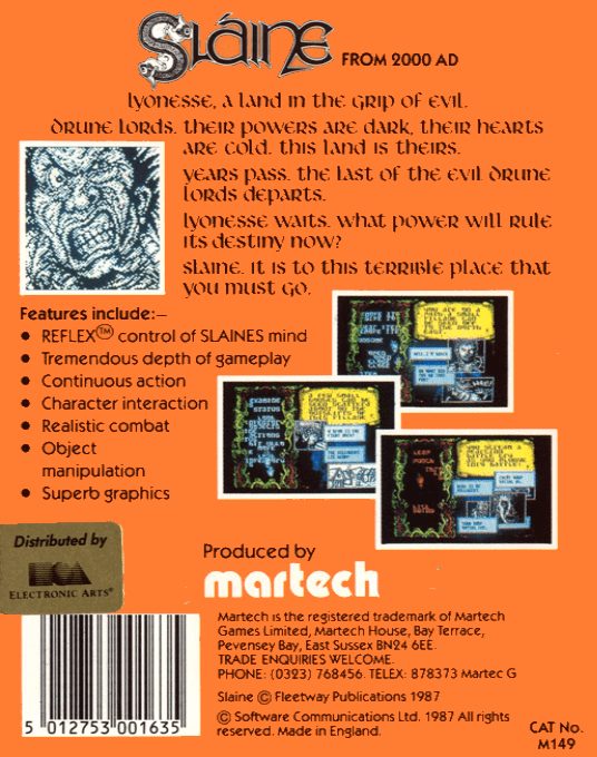 Slaine From 2000 AD dos