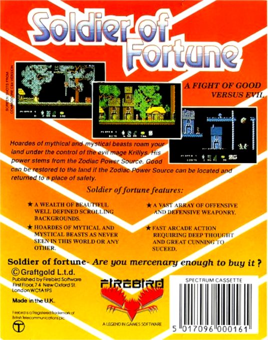 Soldier of Fortune dos