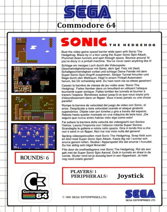 Sonic the Hedgehog dos
