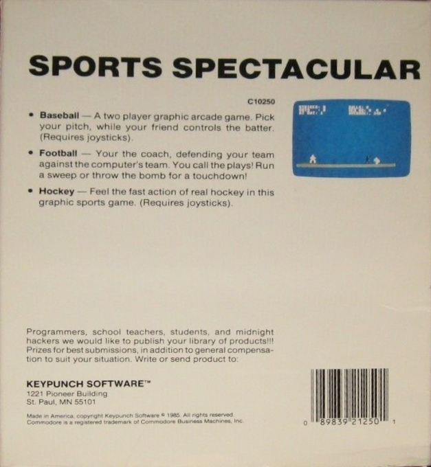Sports Spectacular dos