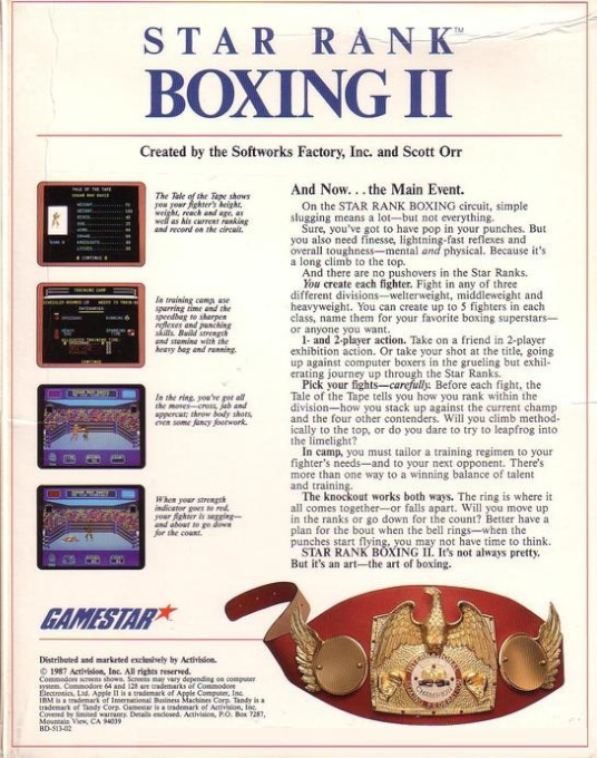 Star Rank Boxing 2 dos