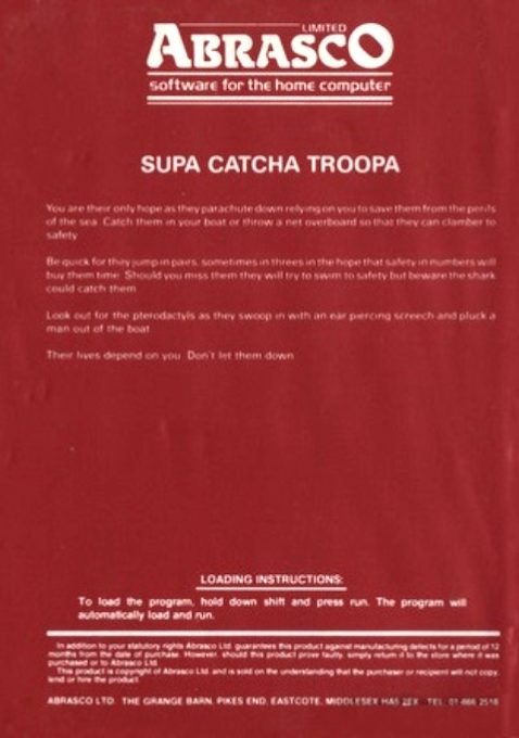 Supa-Catcha-Troopa! dos
