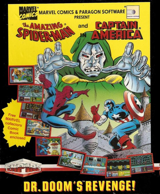 The Amazing Spider-Man and Captain America in Dr. Doom's Revenge!