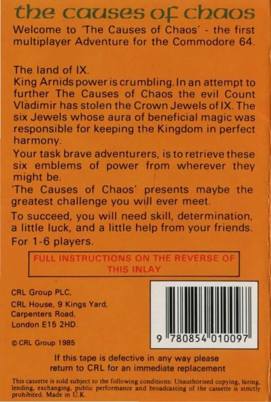 The Causes of Chaos dos