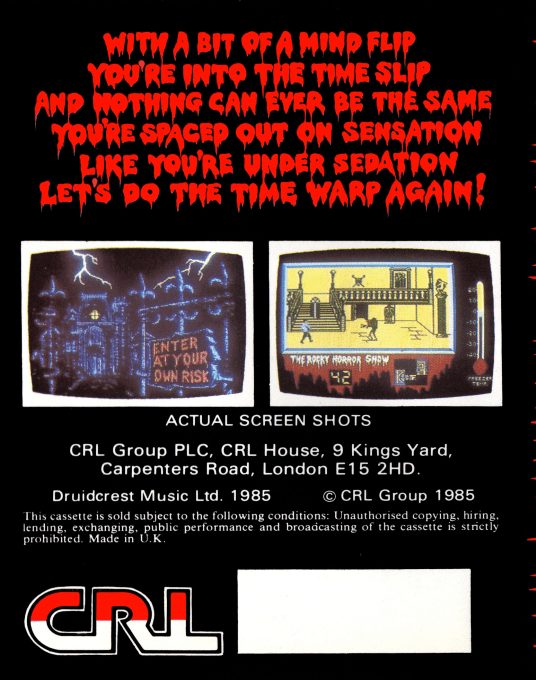 The Rocky Horror Show dos