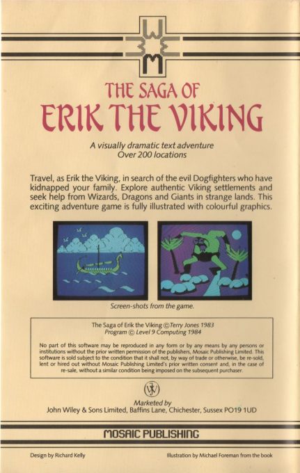 The Saga of Erik the Viking dos